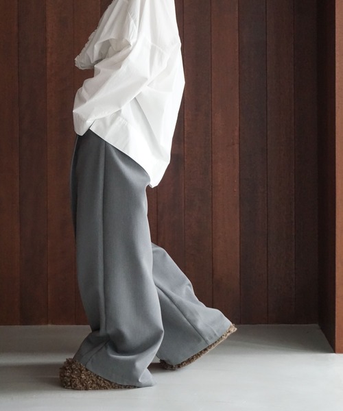 ワイドフレア ボリュームスラックス chw22a032