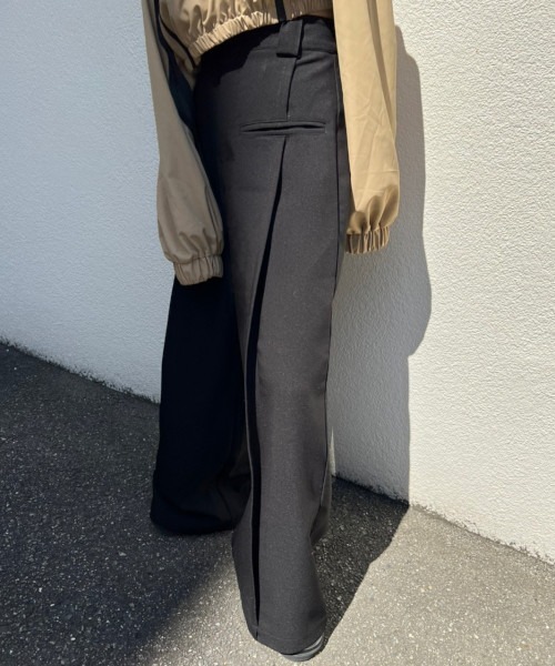 ワイドフレア ボリュームスラックス chw22a032