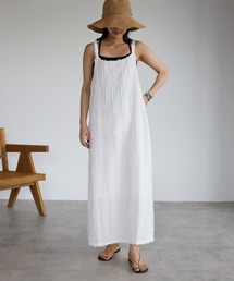 Bonjour Sagan | フリンジストライプキャミワンピース(ワンピース)