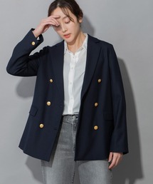 Munich | ウールレーヨンツイルダブルテーラードジャケット(テーラードジャケット)