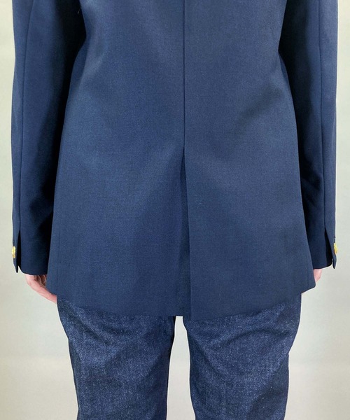 Munich（ミューニック）の「ウールレーヨンツイルダブルテーラードジャケット（テーラードジャケット・レディース・ネイビー・S）」の12枚目の写真