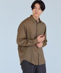 green label relaxing | ウォッシャブル ビエラ レギュラーカラー シャツ -ストレッチ・マシンウォッシャブル・防シワ-(シャツ/ブラウス)