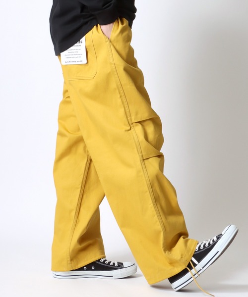 BEN DAVIS（ベンデイビス）の「BEN DAVIS/ベンデイビス SNOW WORKERS PANTS/ワイドシルエット スノーカモパンツ/バギーパンツ/ワークパンツ（カーゴパンツ・メンズ・ホワイト/ブラック/レッド/カーキ/ミント/マスタード・M/L/XL）」の5枚目の写真