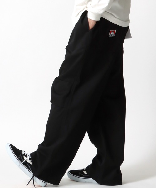 BEN DAVIS（ベンデイビス）の「BEN DAVIS/ベンデイビス SNOW WORKERS PANTS/ワイドシルエット スノーカモパンツ/バギーパンツ/ワークパンツ（カーゴパンツ・メンズ・ホワイト/ブラック/レッド/カーキ/ミント/マスタード・M/L/XL）」の3枚目の写真