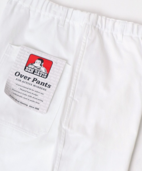 BEN DAVIS（ベンデイビス）の「BEN DAVIS/ベンデイビス SNOW WORKERS PANTS/ワイドシルエット スノーカモパンツ/バギーパンツ/ワークパンツ（カーゴパンツ・メンズ・ホワイト/ブラック/レッド/カーキ/ミント/マスタード・M/L/XL）」の9枚目の写真