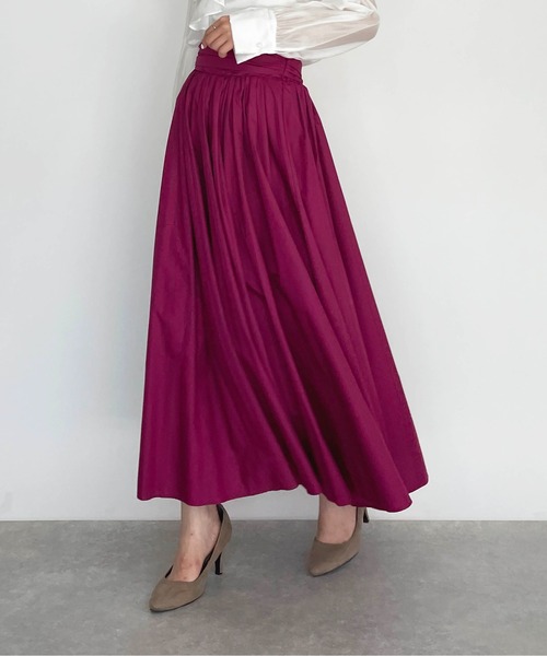 PICCIN(ピッチン)の「バックリボンスカート(スカート・レディース・ブラック/パープル・M)」の16枚目の写真