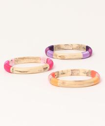 By Rainbow Link THIN PASTEL ﾌﾞﾚｽ PACKOF3