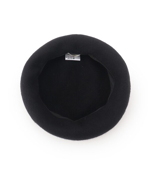 SHOO・LA・RUE（シューラルー）の「◆クラシカルな雰囲気を演出！バスク ベレー帽（ハンチング/ベレー帽・レディース・ブラック/ライトブルー/キャメル・00）」の4枚目の写真