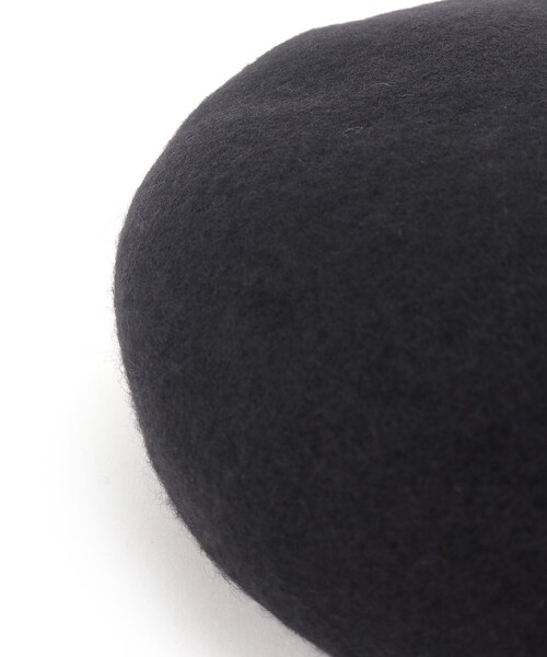 SHOO・LA・RUE（シューラルー）の「◆クラシカルな雰囲気を演出！バスク ベレー帽（ハンチング/ベレー帽・レディース・ブラック/ライトブルー/キャメル・00）」の6枚目の写真