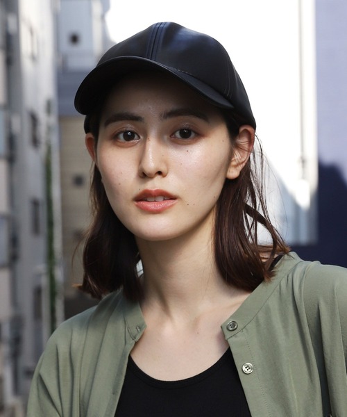 LEPSIM(レプシィム)の「アソートキャップ 344216(キャップ・レディース・ブラック/ベージュ系その他/ブラウン/グリーン・ONE SIZE)」の2枚目の写真