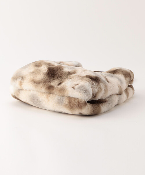 COMME CA ISM（コムサイズム）の「２ｗａｙ　フェイクファーバッグ（トートバッグ・レディース・ベージュ/グレー・FREE）」の16枚目の写真