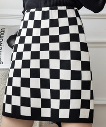gossip！ロサンゼルス（ゴシップロサンゼルス）の「チェッカー柄スカート（スカート）」