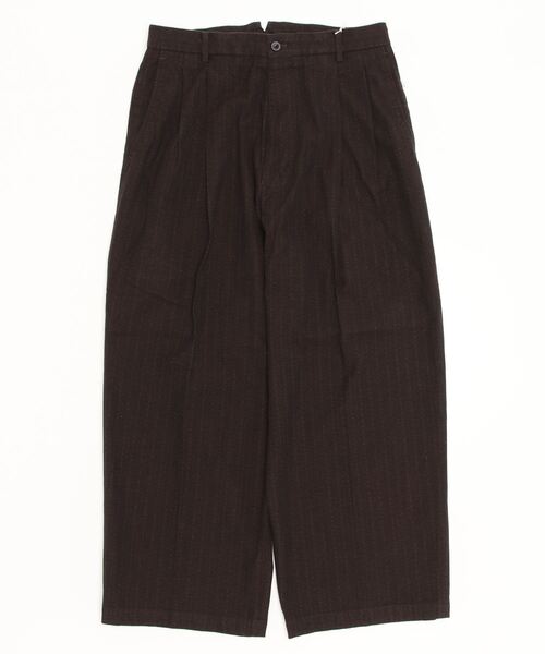 yoko sakamoto(ヨーコサカモト)の「【YOKO SAKAMOTO】 WORK BAGGY TROUSERS(その他パンツ・メンズ・ブラック/ブラウン・LARGE/MEDIUM)」の7枚目の写真
