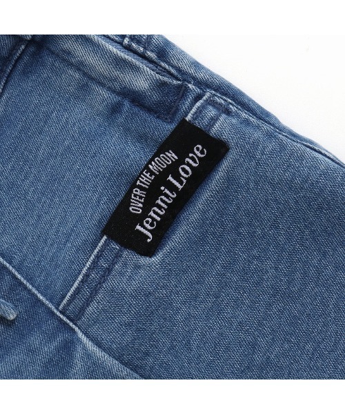JENNI love（ジェニィラブ）の「フロントレースアップデニムショーパン（デニムパンツ・キッズ・ネイビー/ブルー・130cm/140cm/150cm/160cm）」の15枚目の写真