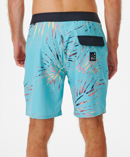 rip curl（リップカール）の「【RIP CURL リップカール】メンズボードショーツ/水陸両用ボタニカル柄サーフトランクス・ボードショーツ(水着)（水着・メンズ・ブラック/ナチュラル/アクア・32inch/30inch/28inch/34inch/36inch/31inch/29inch/33inch）」の18枚目の写真