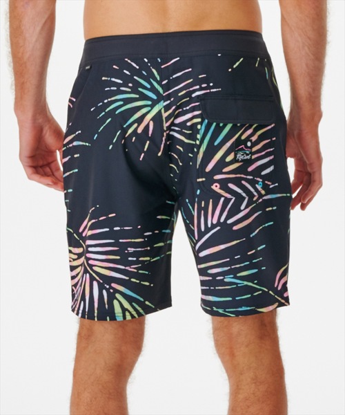rip curl（リップカール）の「【RIP CURL リップカール】メンズボードショーツ/水陸両用ボタニカル柄サーフトランクス・ボードショーツ(水着)（水着・メンズ・ブラック/ナチュラル/アクア・32inch/30inch/28inch/34inch/36inch/31inch/29inch/33inch）」の12枚目の写真