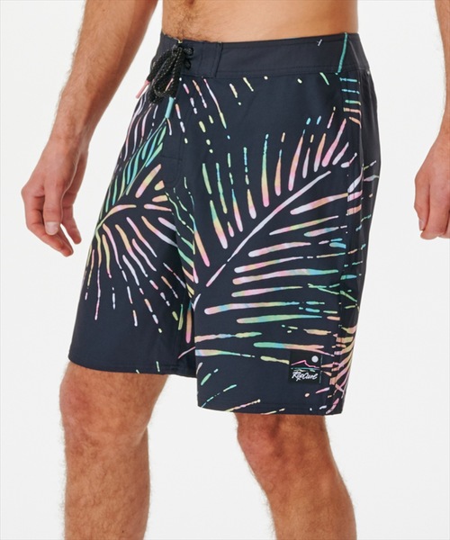 rip curl（リップカール）の「【RIP CURL リップカール】メンズボードショーツ/水陸両用ボタニカル柄サーフトランクス・ボードショーツ(水着)（水着・メンズ・ブラック/ナチュラル/アクア・32inch/30inch/28inch/34inch/36inch/31inch/29inch/33inch）」の5枚目の写真