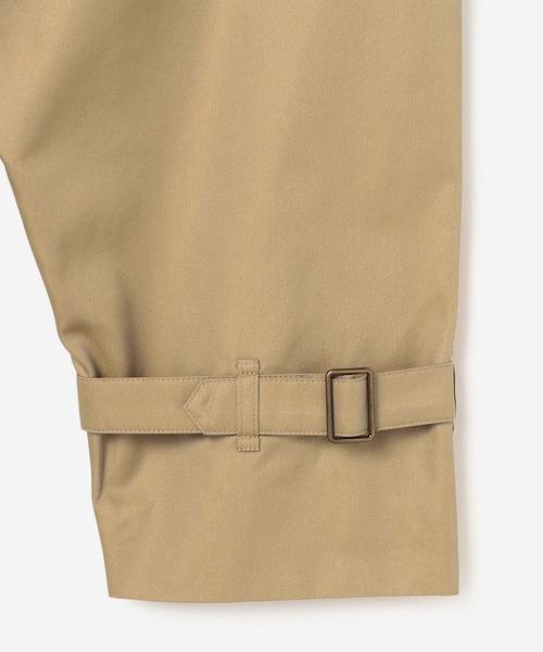 GYMPHLEX（ジムフレックス）の「Gymphlex | ベルテッドバルマカーンコート MEN（ステンカラーコート・メンズ・ベージュ・SMALL/MEDIUM/LARGE）」の15枚目の写真