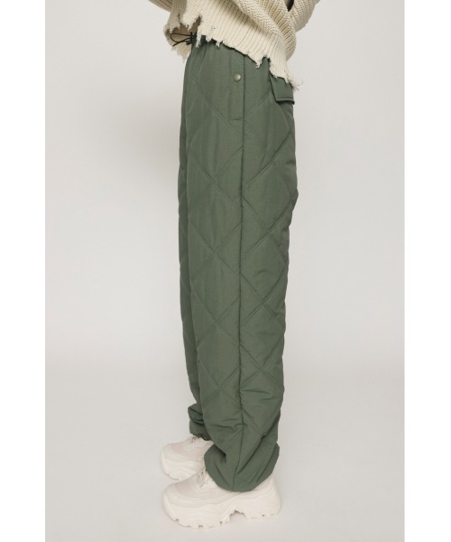 SLY QUILTING NYLON PT キルティング ナイロンパンツ スライ SLY（スライ）の「QUILTING NYLON PT キルティング ナイロン