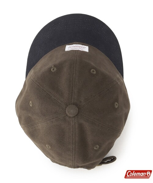 THE SHOP TK （ザ ショップ ティーケー ）の「【Coleman/コールマン別注】バイカラーキャップ（キャップ・キッズ・ダークブラウン系/ネイビー系5・00）」の5枚目の写真