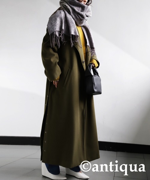 antiqua（アンティカ）の「ダマスク柄ストール（ストール/ショール・レディース・グレー/ボルドー/ネイビー・FREE）」の16枚目の写真