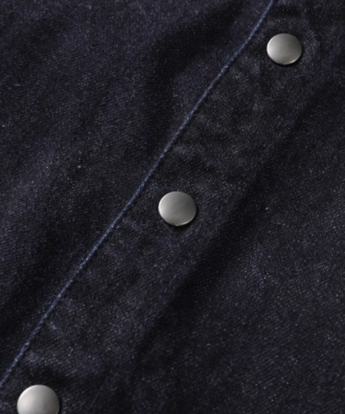 ZUCCa ズッカ インディゴ染め シャツジャケット M ZUCCa ズッカ インディゴ染め シャツジャケット M 【公式通販】