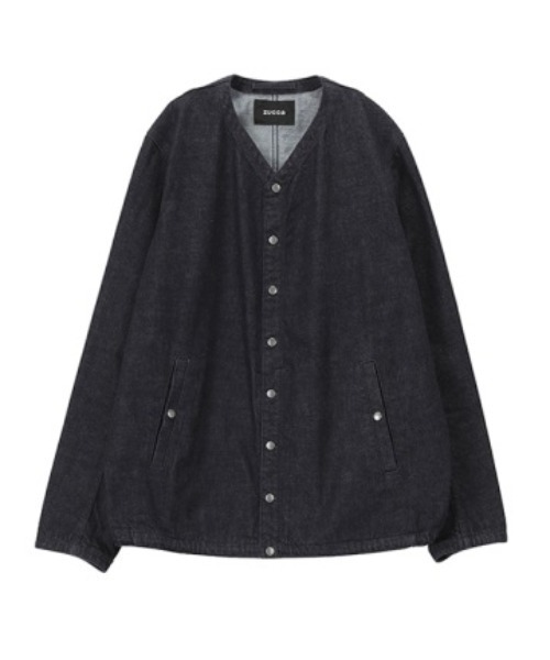 ZUCCa ズッカ インディゴ染め シャツジャケット M