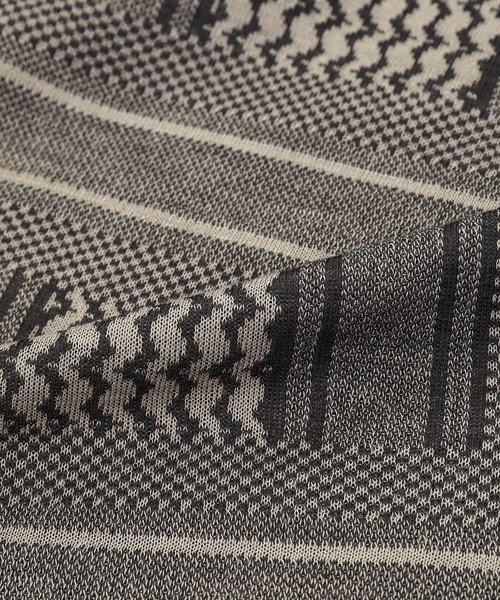 FACETASM（ファセッタズム）の「Knit Shawl（ストール/ショール・メンズ・グリーン系その他/ブルー系その他/ブラック系その他・00）」の7枚目の写真