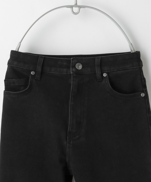 Honeys（ハニーズ）の「暖デニムスキニーパンツ（股下６４ｃｍ）（デニムパンツ・レディース・インディゴブルー/ブラック・SS/S/M/L/LL）」の6枚目の写真