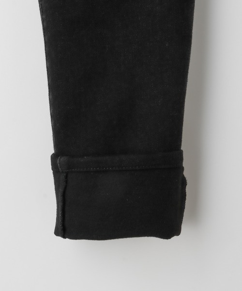 Honeys（ハニーズ）の「暖デニムスキニーパンツ（股下６４ｃｍ）（デニムパンツ・レディース・インディゴブルー/ブラック・SS/S/M/L/LL）」の9枚目の写真