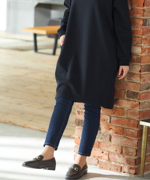 Honeys（ハニーズ）の「暖デニムスキニーパンツ（股下６４ｃｍ）（デニムパンツ・レディース・インディゴブルー/ブラック・SS/S/M/L/LL）」の13枚目の写真