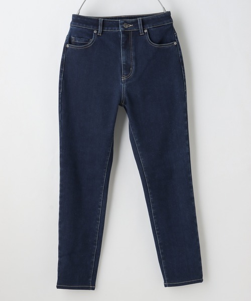 Honeys（ハニーズ）の「暖デニムスキニーパンツ（股下６４ｃｍ）（デニムパンツ・レディース・インディゴブルー/ブラック・SS/S/M/L/LL）」の16枚目の写真