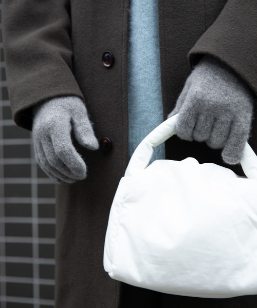 URBAN RESEARCH DOORS（アーバンリサーチドアーズ）の「ハミルトンウールロンググローブ（手袋・レディース・モカ/グレー・ONE）」の17枚目の写真