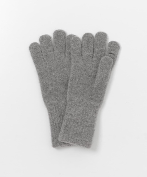 URBAN RESEARCH DOORS（アーバンリサーチドアーズ）の「ハミルトンウールロンググローブ（手袋・レディース・モカ/グレー・ONE）」の4枚目の写真