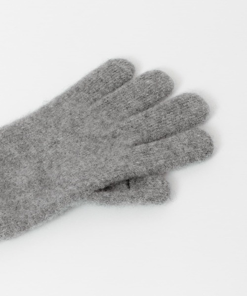 URBAN RESEARCH DOORS（アーバンリサーチドアーズ）の「ハミルトンウールロンググローブ（手袋・レディース・モカ/グレー・ONE）」の5枚目の写真