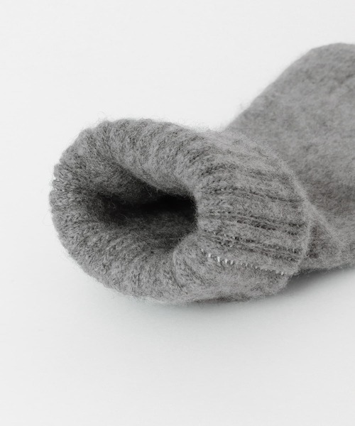 URBAN RESEARCH DOORS（アーバンリサーチドアーズ）の「ハミルトンウールロンググローブ（手袋・レディース・モカ/グレー・ONE）」の6枚目の写真