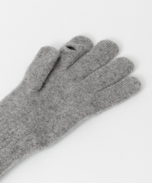 URBAN RESEARCH DOORS（アーバンリサーチドアーズ）の「ハミルトンウールロンググローブ（手袋・レディース・モカ/グレー・ONE）」の7枚目の写真