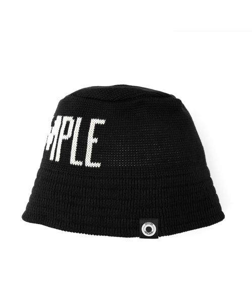 EXAMPLE(エグザンプル)の「EXAMPLE LOGO KNIT BUCKET HAT(ハット・メンズ・ホワイト/ブラック/ブルー/グレー系・FREE)」の6枚目の写真
