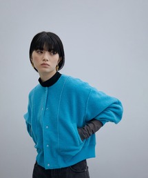 ADAM ET ROPE'（アダムエロペ）の「圧縮ジャージーカーディガン（カーディガン/ボレロ）」