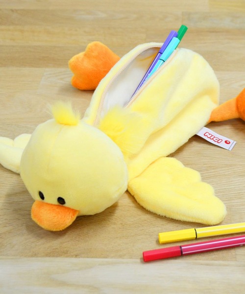 【中古品】ニキ NICI /BT21 フィギュアポーチ/ペンケース nici NICI ニキ フィギュア ポーチ ペンケース 動物 筆箱 定形外