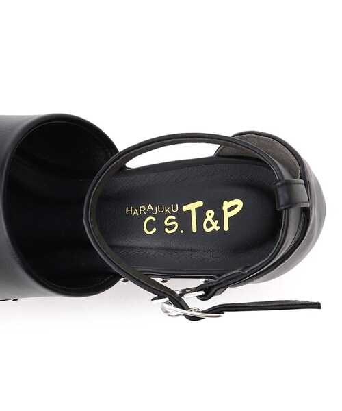 cs T&P(シーエスティーアンドピー)の「厚底ウェッジサンダル【csT&P】(サンダル・レディース・ダークブラウン/ブラック・M/L/S/LL)」の12枚目の写真