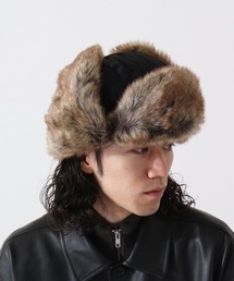 Fabulous（ファビュラス）の「fabulous コーデュロイファーフライトキャップ（キャップ・レディース）」