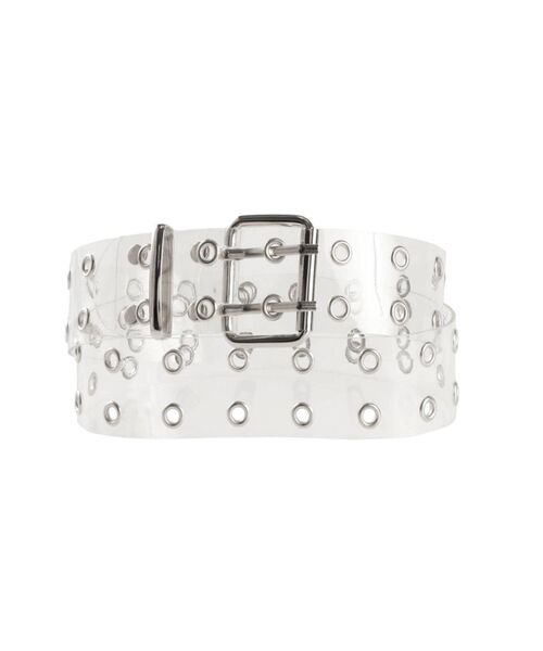 jouetie（ジュエティ）の「ダブルハトメベルト（ベルト・レディース・クリア/ブラック・FREE）」の2枚目の写真