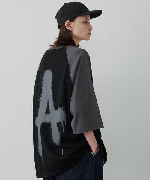 YOKOCHAN ハーフスリーブラッフルレイヤーカットソー　Tシャツ38 230719_3187_4cacb84a-c6ed-4484
