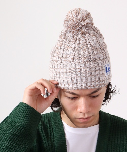 Lee（リー）の「Lee ポンポン付きニットワッチ ミックスカラー（ニット