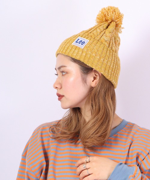 Lee（リー）の「Lee ポンポン付きニットワッチ ミックスカラー（ニット