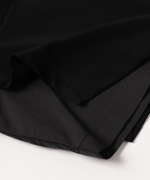 CULLNI(クルニ)の「23-SS-030 / Shirt Cloth Combination Pullover(Tシャツ/カットソー・メンズ・ブラック×ブラック/グリーン系/ベージュ系/サックスブルー系/ブラック×ブルー・1/2/0)」の22枚目の写真