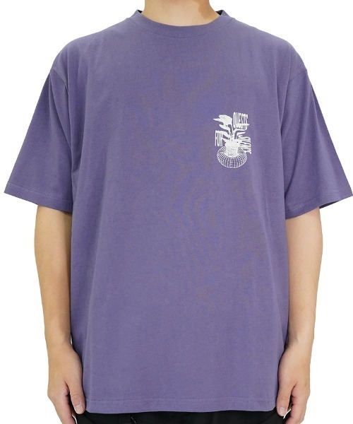 MANASTASH（マナスタッシュ）の「MANASTASH/マナスタッシュ/Ci Tee QUESTS（Tシャツ/カットソー・メンズ・パープル/ホワイト/ブラック・MEDIUM/LARGE/X-LARGE/XX-LARGE）」の5枚目の写真