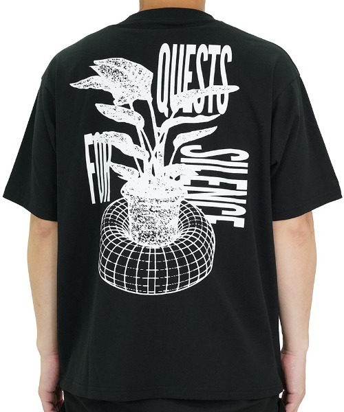 MANASTASH（マナスタッシュ）の「MANASTASH/マナスタッシュ/Ci Tee QUESTS（Tシャツ/カットソー・メンズ・パープル/ホワイト/ブラック・MEDIUM/LARGE/X-LARGE/XX-LARGE）」の7枚目の写真