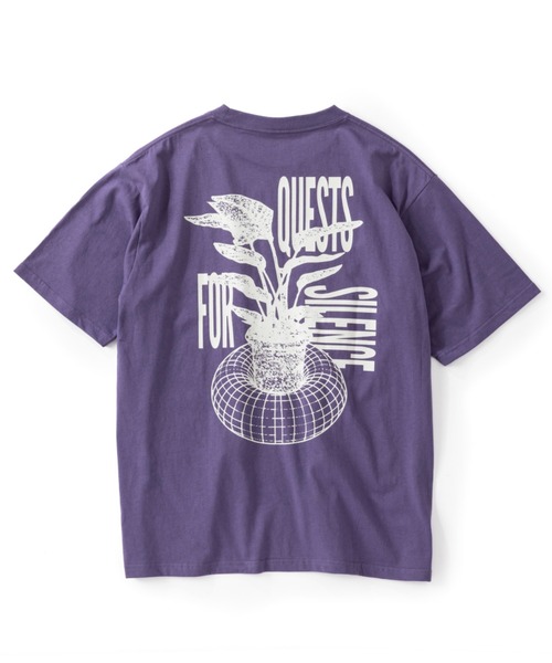 MANASTASH（マナスタッシュ）の「MANASTASH/マナスタッシュ/Ci Tee QUESTS（Tシャツ/カットソー・メンズ・パープル/ホワイト/ブラック・MEDIUM/LARGE/X-LARGE/XX-LARGE）」の10枚目の写真